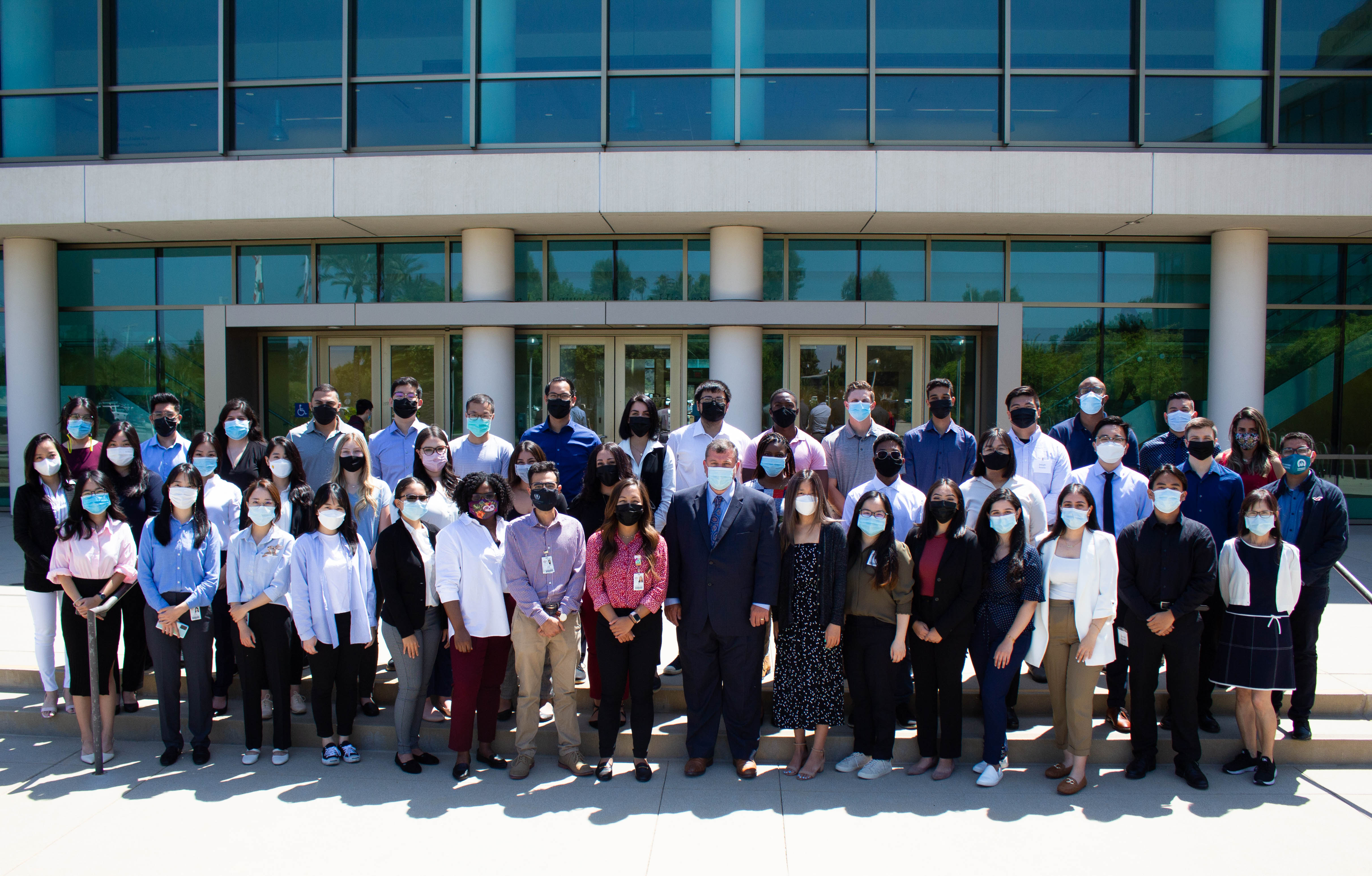 Photo Album Students back on campus School of Pharmacy